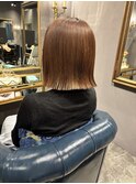 ぱっつん外ハネボブ