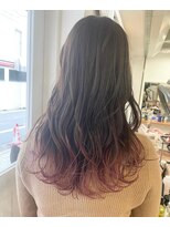 ヘアサロン リーフ(Hair Salon Leaf)&nbsp;グラデーション　ピンク