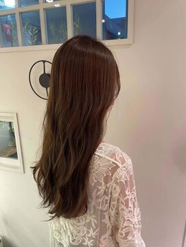 タナココロ 新丸子 バイ ムーン 武蔵小杉(tanacocolo by moon) 切りっぱなしボブ/エアリーロング/美髪のススメ/ピンクブラウン