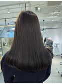 【Lomalia表参道】ダークグレージュ/縮毛矯正/イメチェン