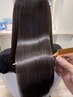 【カネコ指名限定】メテオカラー+ カット＋髪質改善トリートメント+炭酸泉