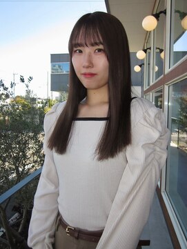 エムサロン 高崎あら町テラス店(emusalon) 【茉雪】寒色すぎず、暖色すぎず、きらっとしたマロンベージュ