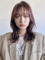 アンアミ キチジョウジ(Un ami Kichijoji)&nbsp;【unami】ミディアムニュアンスパーマ　澤田　杏奈