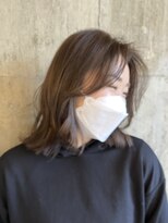 ハーフアンドハーフ(HALF and HALF)&nbsp;ミディアムレイヤー/縮毛矯正