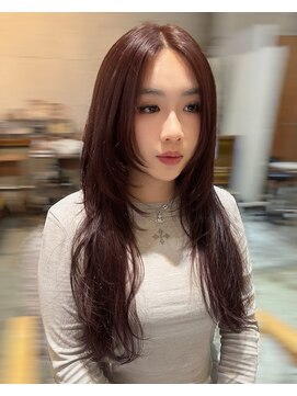 ノラ ヘアーサロン(NORA HAIR SALON) 【akane】レイヤーカットハッシュカット韓国ヘア顔周りカット