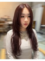 ノラ ヘアーサロン(NORA HAIR SALON) 【akane】レイヤーカットハッシュカット韓国ヘア顔周りカット