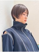 イメチェンショート美髪ワイドバングレイヤー髪質改善/立川