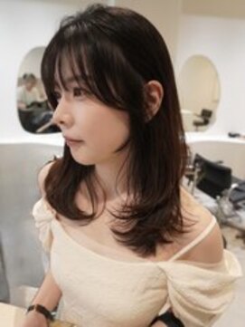 ノーレン 代々木上原(NOREN) 顔周りカット/骨格補正/小顔カット/後れ毛カット/レイヤー