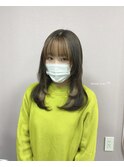 カラー映えする軽やかレイヤー