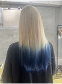 個性派ハイトーングラデカラー