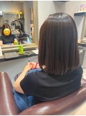 括れるギリギリのボブスタイル