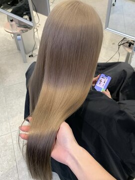 ペレ 梅田(PELE) くびれヘア/アプリコットオレンジ/夏のヘアアレンジ/梅田