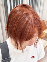 ガーデンヨコハマ(GARDEN YOKOHAMA)&nbsp;ダブルカラー　ハイトーン　ボブ　ブリーチなし