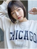 イメチェン美髪小顔似合わせカットサイドバングレイヤーカット