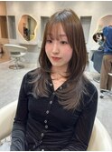 韓国大宮/レイヤーカット/グレージュ/透明感カラー/seri