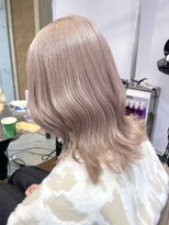 サンクプロジェクト(cinq PROJECT)&nbsp;原宿韓国顔まわりミルクティーベージュミルクティーグレージュ