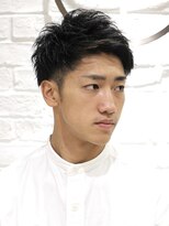 ヨシザワインク プレミアム 横浜 桜木町店(YOSHIZAWA Inc. PREMIUM)&nbsp;ツーブロックサイドフロービジカジアップバング