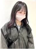 インナーカラーピンク