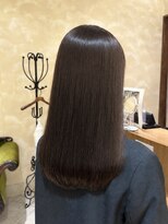 ビュートリアム265(BEAUTRIUM 265) ●艶髪縮毛矯正/アッシュブラウンストレートパーマ