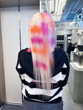 ロテサカエ(Lote.Sakae) 名古屋/エンドカラー シャギーウルフ バタフライレイヤー