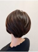 30代/ショートレイヤー/ベージュ/仙台/宮城野区