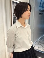 マカロニコースト(macaroni coast)&nbsp;ストレートパーマショート 前髪あり レイヤーショート