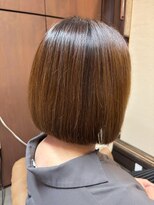 穀雨(Kokuu)&nbsp;【骨格補正】まとまる艶ボブで叶える朝ラク時短ヘア