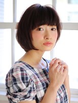 ノラ ヘアーサロン(NORA HAIR SALON) NORA【ERI】暗髪ツヤ髪カラー小顔似合わせカットナチュラルボブ