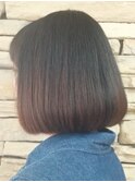 重めのボブ
