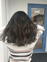 ヘアーメイク コラソン(hair make corazon)&nbsp;似合わせカットメルティカラー着物フェミニンロング