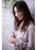 ヘアーアートシフォン 池袋西口店(Hair art chiffon)&nbsp;ベージュカラーアシメで似合わせカットオリーブアッシュ3Dカラー