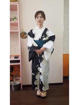 美容室イーナ(e na) 大人きれい☆浴衣スタイル