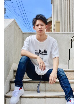 メンズヘアースパイス 駅前(Men's hair SPICE) アップバングショート