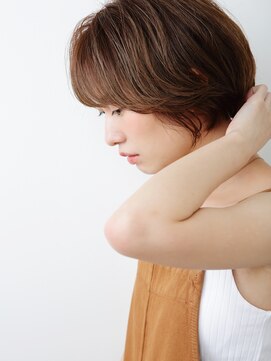 ルータス(loutus) 【loutus】マッシュショート×透明感カラー/抜け感ヘア