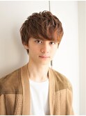 刈上げなし！束感カットエアーマッシュスタイル