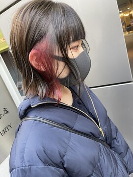 グランドライン(GRAND LINE) GRANDLINE 千崎聖太　グレーベージュベビーピンク