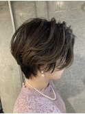 前下がりショート　ショートヘアにイメチェン☆　つつじヶ丘