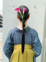 【LA PENSEE カホ】卒業式ヘア