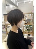 スタイリング楽ちんスタイル【丸みショート】