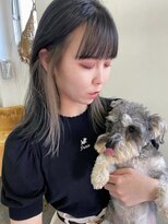 フィン(fin,)&nbsp;fin,/外ハネボブ/セクションカラー/グラデーションカラー