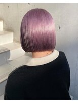 グリンバイアルティナ 八王子店(Grin by artina)&nbsp;パールラベンダー_ボブカット_ラベンダーアッシュ_ワンレンボブ4