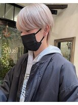 ベル 新宿(Belle)&nbsp;【お客様ヘア】大人気！シースルーマッシュ&ホワイトベージュ