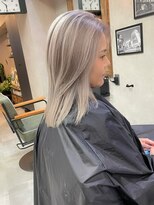 サニー 渋谷(SUNNY) バレイヤージュショコラアッシュハイライトグレージュカラー