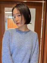 シキクーパー ヨコハマ(siki cooper)&nbsp;ミニボブ × ブルーブラック[横浜/横浜駅]