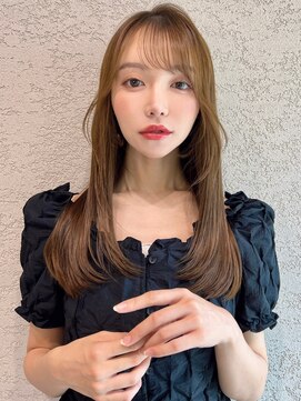 ロンド アンブル 四条烏丸(Lond ambre) 【五島 巨幹】さらふわ質感がもたらす王道ロングの可愛さ