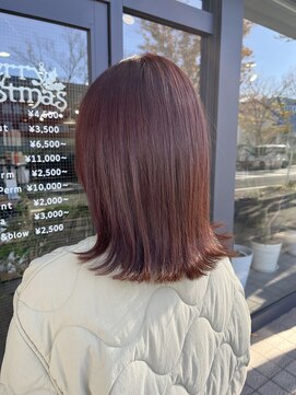 リープ(leap hair) ピンクブラウン