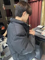 プライズ 錦糸町北口店(prize)&nbsp;韓国風耳だしセンターパート学割メンズカット錦糸町