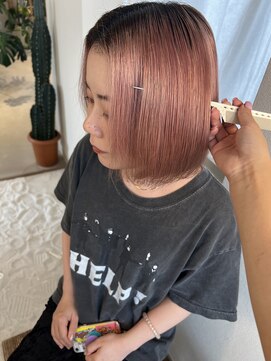 ココルアナ(coco luana) ペールピンク/ハイトーン/ケアブリーチ/髪質改善/学割