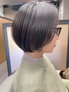 ナナ なかもず店(nana) ナチュラルショートボブ