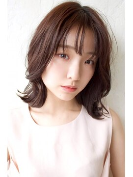 アール 北千住店(ar) 韓国風/外ハネミディアム/軽め前髪/北千住